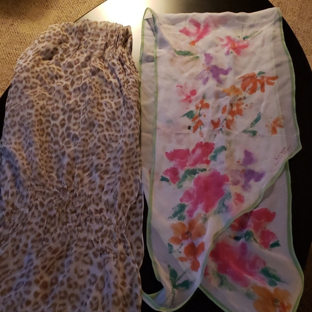 Silk scarves